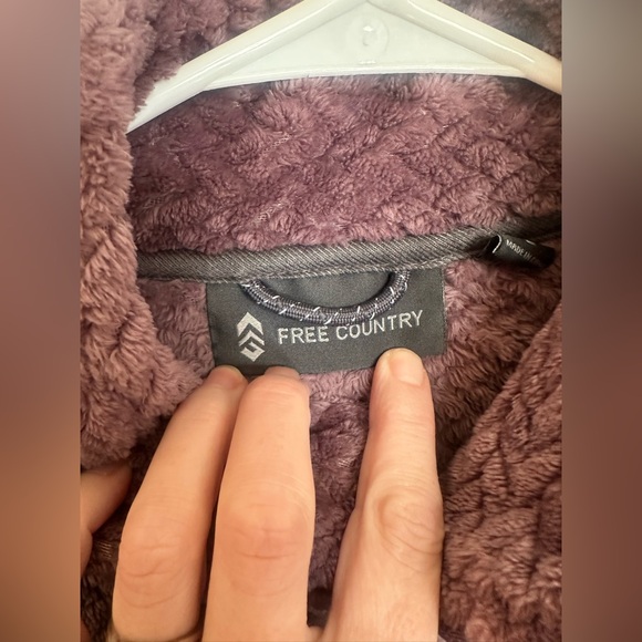 Free Country fleece. Large. Purple - Picture 5 of 5